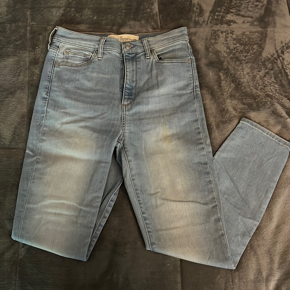 GAP Super High Rise Crop Jeans